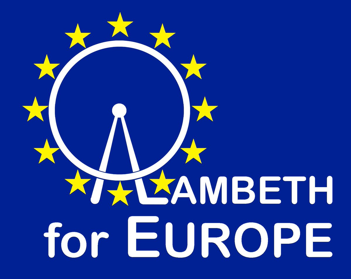 A real life version of our logo! #LoveLambeth #LondonIsOpen 🇪🇺😍🇪🇺