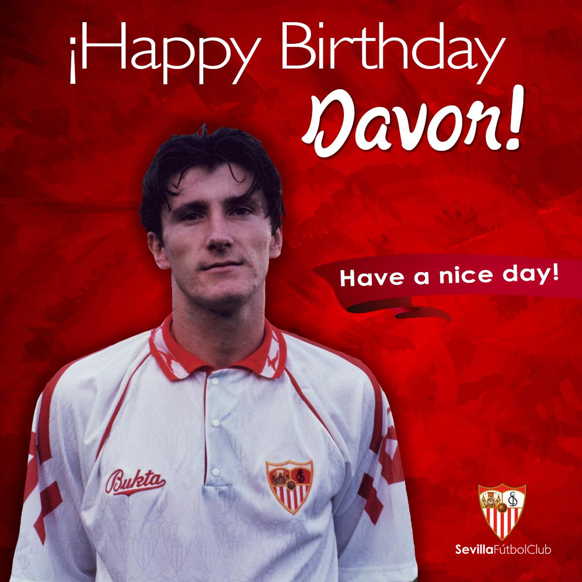  ¡¡DAVOR. DAVOR, UKER!!  Happy birthday, Davor!    