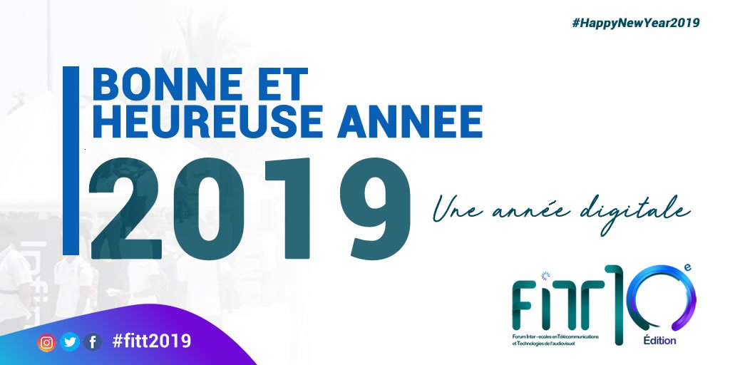 fitt2019's tweet photo. 🎇🇨🇮️BONNE ET HEUREUSE ANNÉE 2019 ! Une année de santé et succès. 

#FITT2019 https://t.co/2L4Nx6osMF