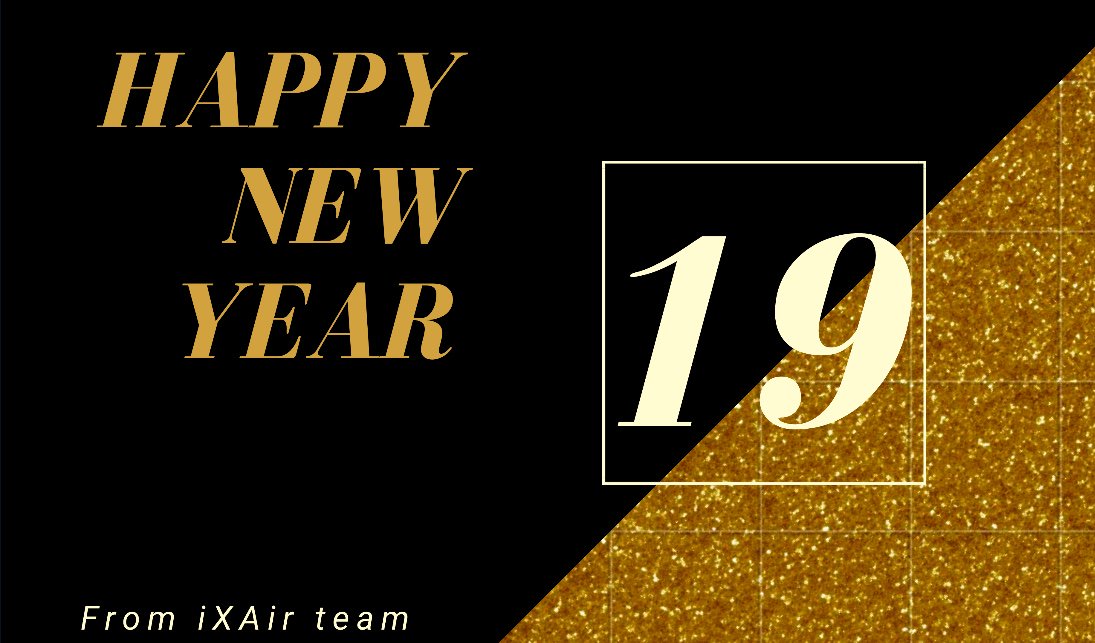 iXAir's tweet photo. #HappyNewYear2019 https://t.co/MccDQPsnKk