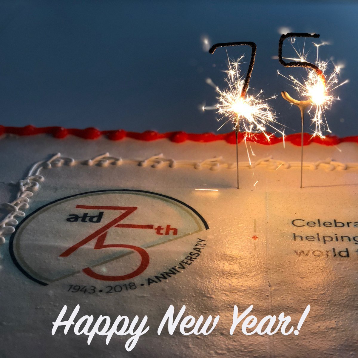 atd's tweet photo. Wishing you a healthy and prosperous 2019!
#HappyNewYear #ATDat75 #TalentDevelopment https://t.co/4TWuIPlsJn