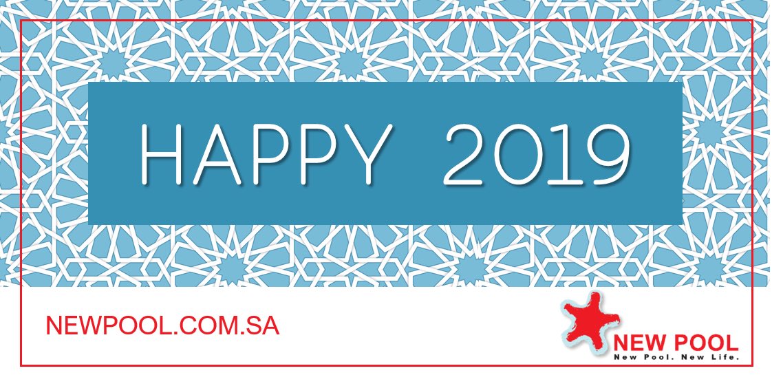 NewPoolSA's tweet image. A happy and healthy 2019 from all of us at New Pool!
#newpool #fountains #swimmingpool #Happy2019 #Riyadh