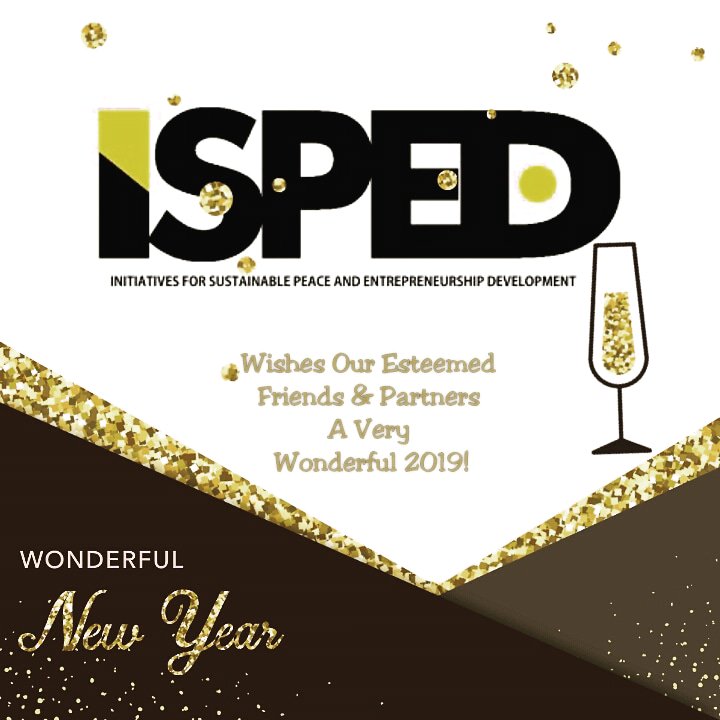 IspedOrg's tweet photo. A quick one to specially thank you good people for holding hands with ISPED in making the year 2018 count. You're part of the success recorded, pray we do this again in 2019 with measurable returns! 🙏🏽

Wishing you and yours a wonderful 2019!🎆🎈 https://t.co/2efY0kjxiN