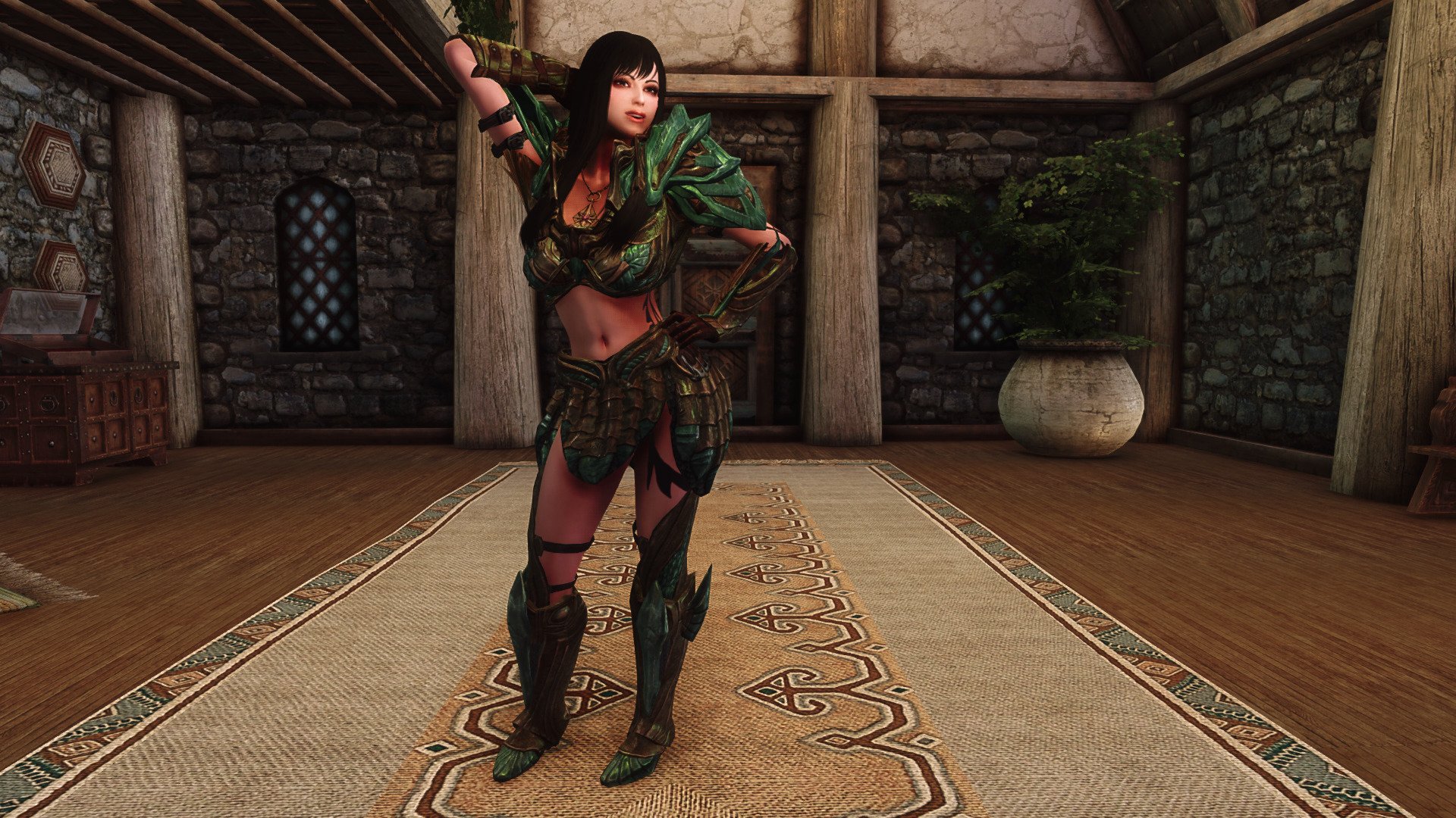 Ashihito Twitterren Skyrim Leで愛用していたremodeled Armor Cbbeがse版にも移植されていたので早速 導入してみた 元日からbodyslideでメッシュをいじるだなんてなんて有意義な正月の過ごし方なんだ 白目 スカイリム Skyrim Mod T Co Acmvrh7yws