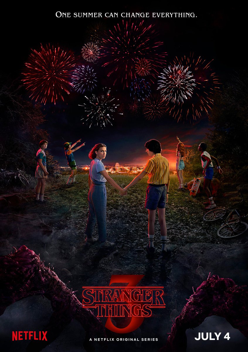 StrangerNews11's tweet photo. La Temporada 3 de #StrangerThings se estrenará el 4 de Julio... 👽 https://t.co/RygDl9MNkG