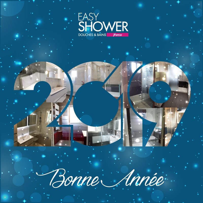 EasyShowerFR's tweet photo. Toute l'équipe Easy Shower vous souhaite une excellente année 2019 🥂🍾 https://t.co/woaKzqMAlc