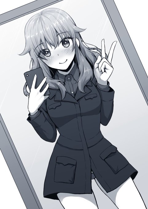 あけおめ自撮りフェル隊長 