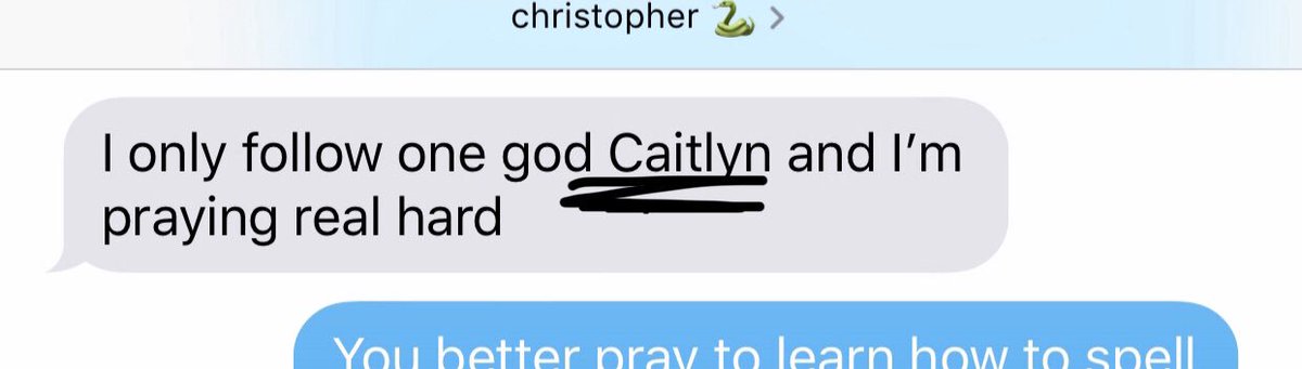 caitscool14's tweet image. When it’s 2019 and your own brother doesn’t know how to spell your name 🤦🏻‍♀️
