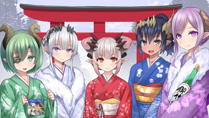 今日は塗りの練習で違う塗り方を晴れ着絵で試してたので、
シャルちゃんの肌の色やエリちゃんのほくろの位置を修正したバージョンとしてアップします。

もう、ミスが無いといいな…😢

 #絵リ #パトラのアトリエ  #ミコのえほん
 #シャルピクチャ  #メアリのメモリー 