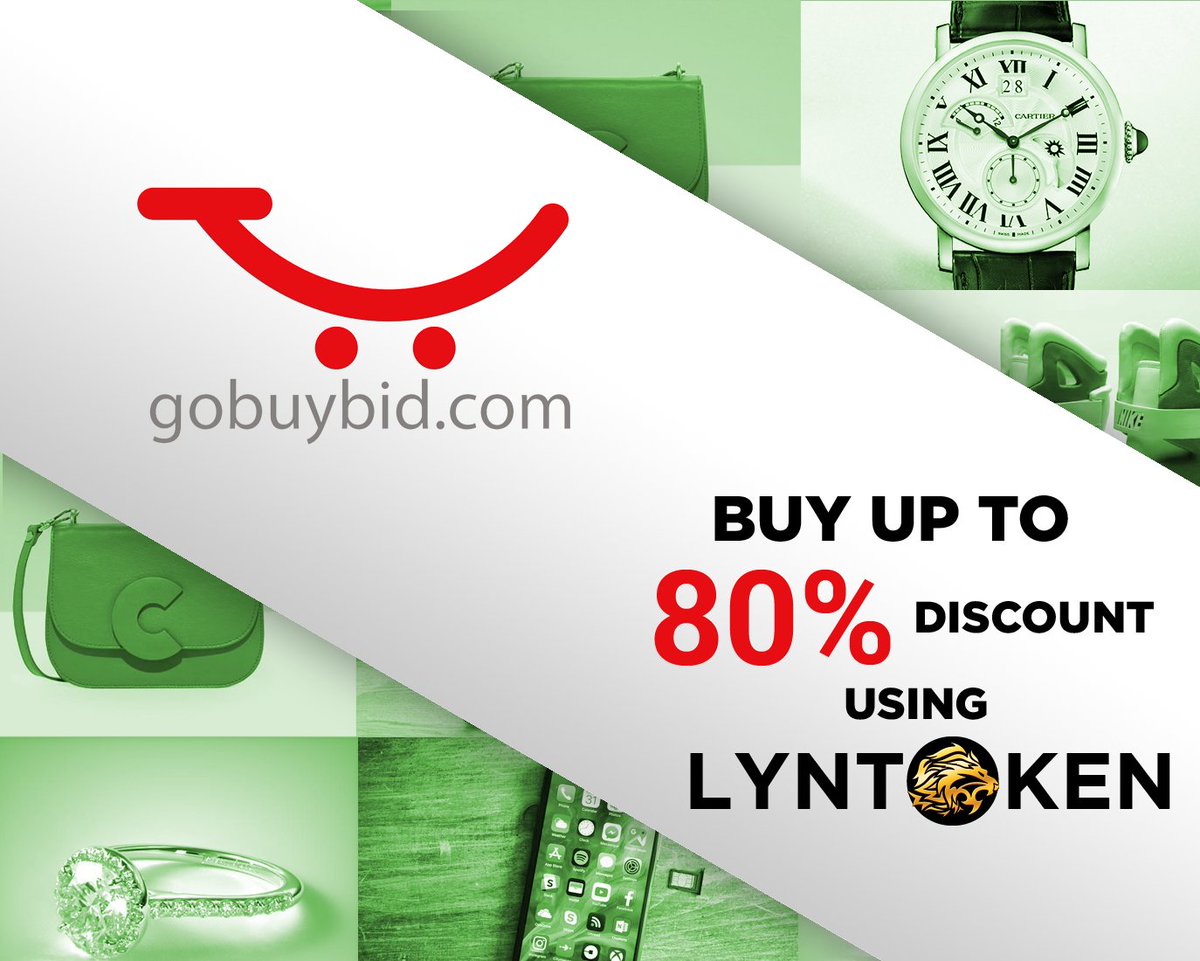 GoBuyBid platform will go live in the 2nd quarter of 2019 when everyone can signup for an account and purchased branded goods up to 80% discount with LYN tokens.

#ICO #ethereum #tokensale #crowdsale