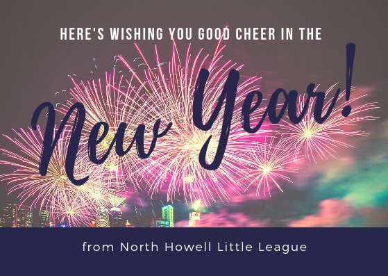 NorthHowellLL's tweet image. Happy New Year🎉🎊
