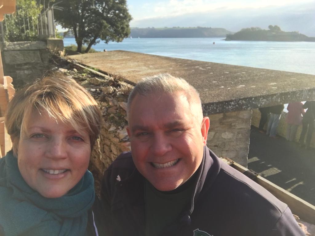 TreharneJon's tweet photo. New Year's day swim at Firestone Bay Plymouth with @AliTreharne for @FirstLightSW organised brilliantly by the Firestone Freezer guys role on 2020 @BBCSpotlight #newyearsday #Plymouth https://t.co/WYXMuDdGdE