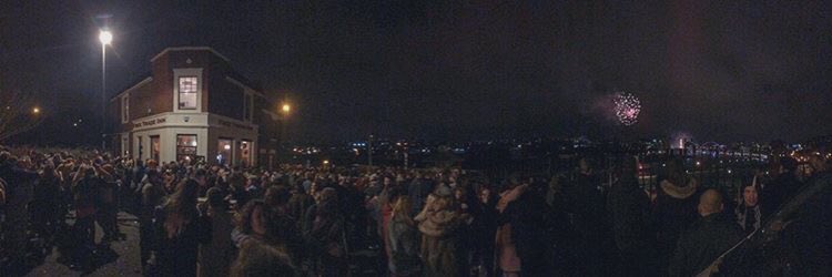 TheFreeTradeInn's tweet photo. Great shot of the crowds  last night by @cwbydrnkscrft https://t.co/YUPgtL77DS