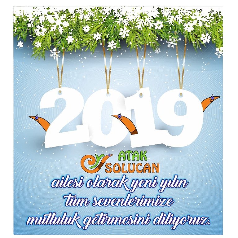 Atak solucan ailesi olarak yeni yılınızı kutlarız. #solucan #solucangübresi #ataksolucan #kırmızıkaliforniyasolucanı #kaliforniyasolucanı #organik #organic #worms #mama #kazan #kahramankazan #yenibaşlayanlar #organiktarım #yeniyıl