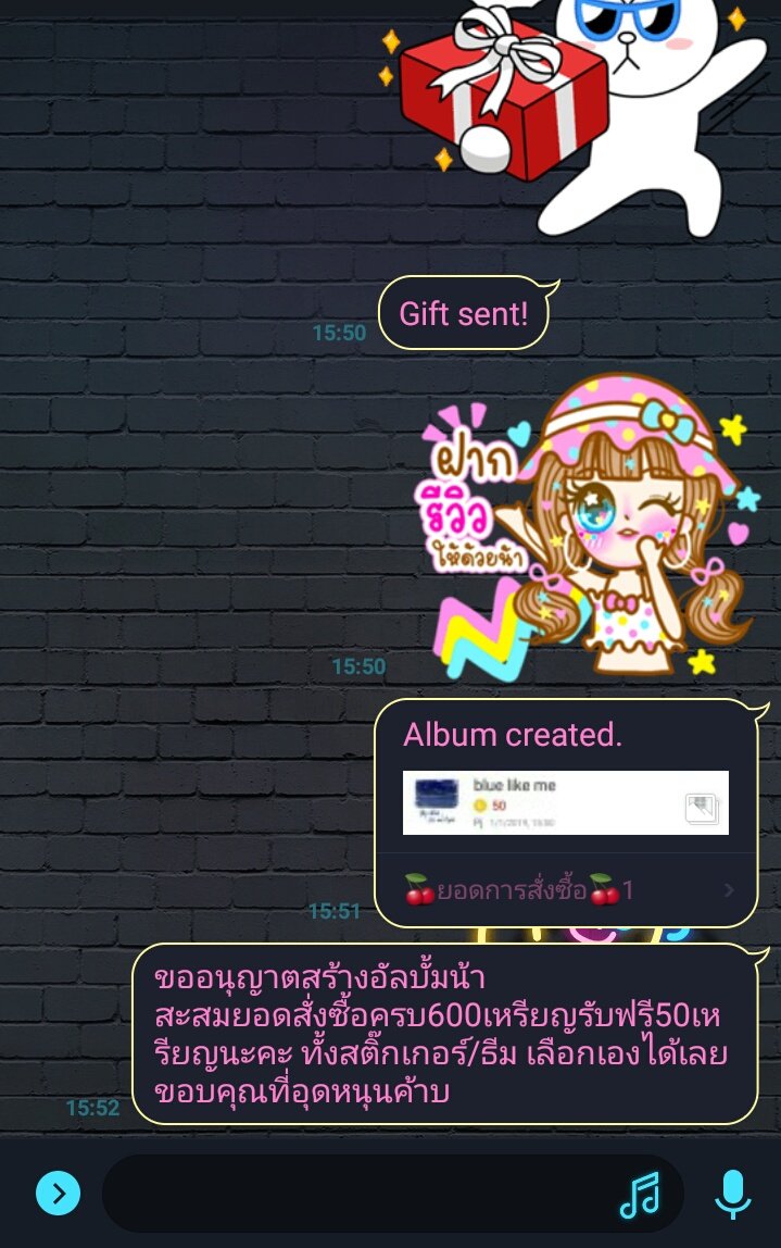 LStickerline's tweet image. สติ๊กเกอร์ไลน์/ธีมไลน์
ลูกค้าโอนปุ๊บ • แม่ค้าส่งปั๊บ
🍉50   เหรียญ 18 บาท 
🍑100 เหรียญ 36 บาท
🍒150 เหรียญ 54 บาท

แอดไลน์ได้เยย👉 bit.ly/2LgZYky

#สติ๊กเกอร์ไลน์ #ธีมไลน์ #linesticker #ชี้เป้าของถูก #โปรดีบอกต่อ #ของดีบอกต่อ