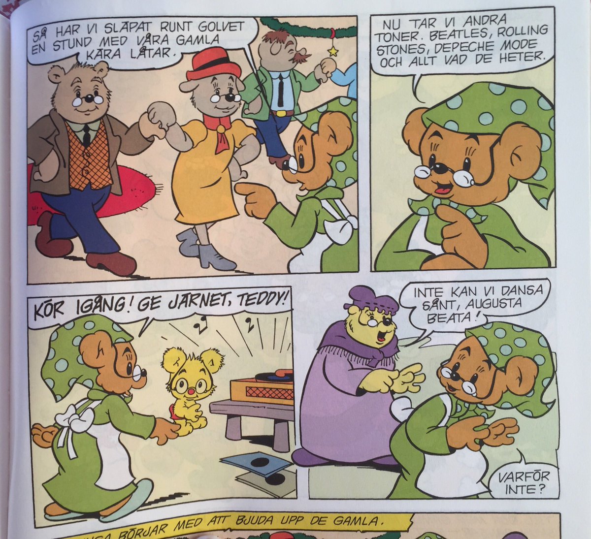 vill skänka er canon knowledgen att bamses farmor lyssnar på depeche mode gott nytt år allihop
