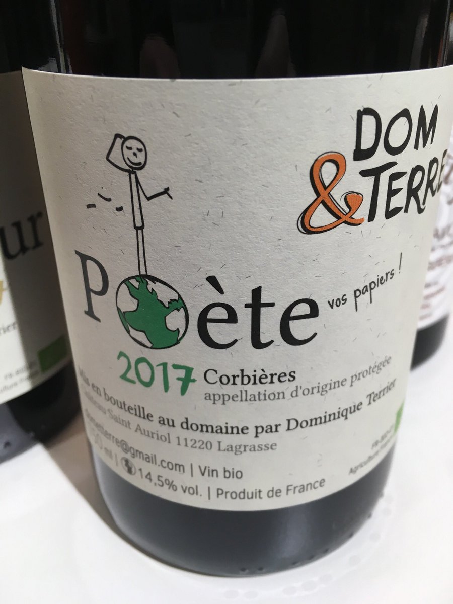 lasideralvinatu's tweet photo. New year... new winemaker style at @lasideraloeno #corbieres #languedoc #vinslibres https://t.co/KrGN0eMnZF