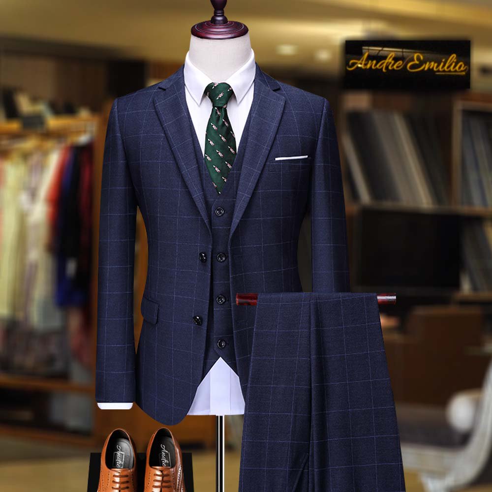 Dezynish's tweet photo. Customize Navy Blue 3 Piece Suit
Free Design Consultation 📲 Call/WhatsApp 0300-0800744 or 0300-0800745
Buy Online: https://t.co/xp7CKYljTt

#mensuit #menswear #menstyle #mensfashion #men #mensfashionpost #fashion #suit #gentleman #andreemilio #dezynish #barat #walima #Wedding https://t.co/VPWEKNBvEK