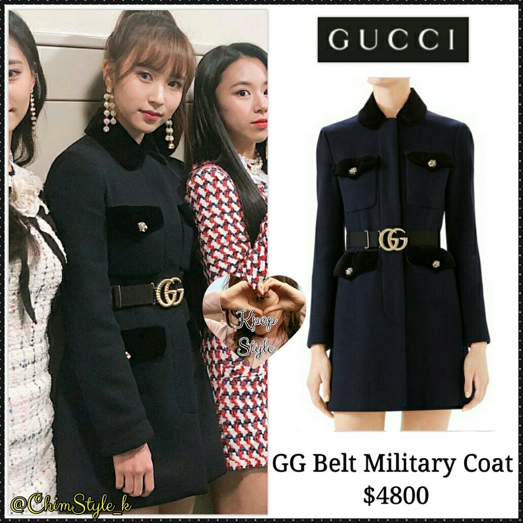 gucci military coat