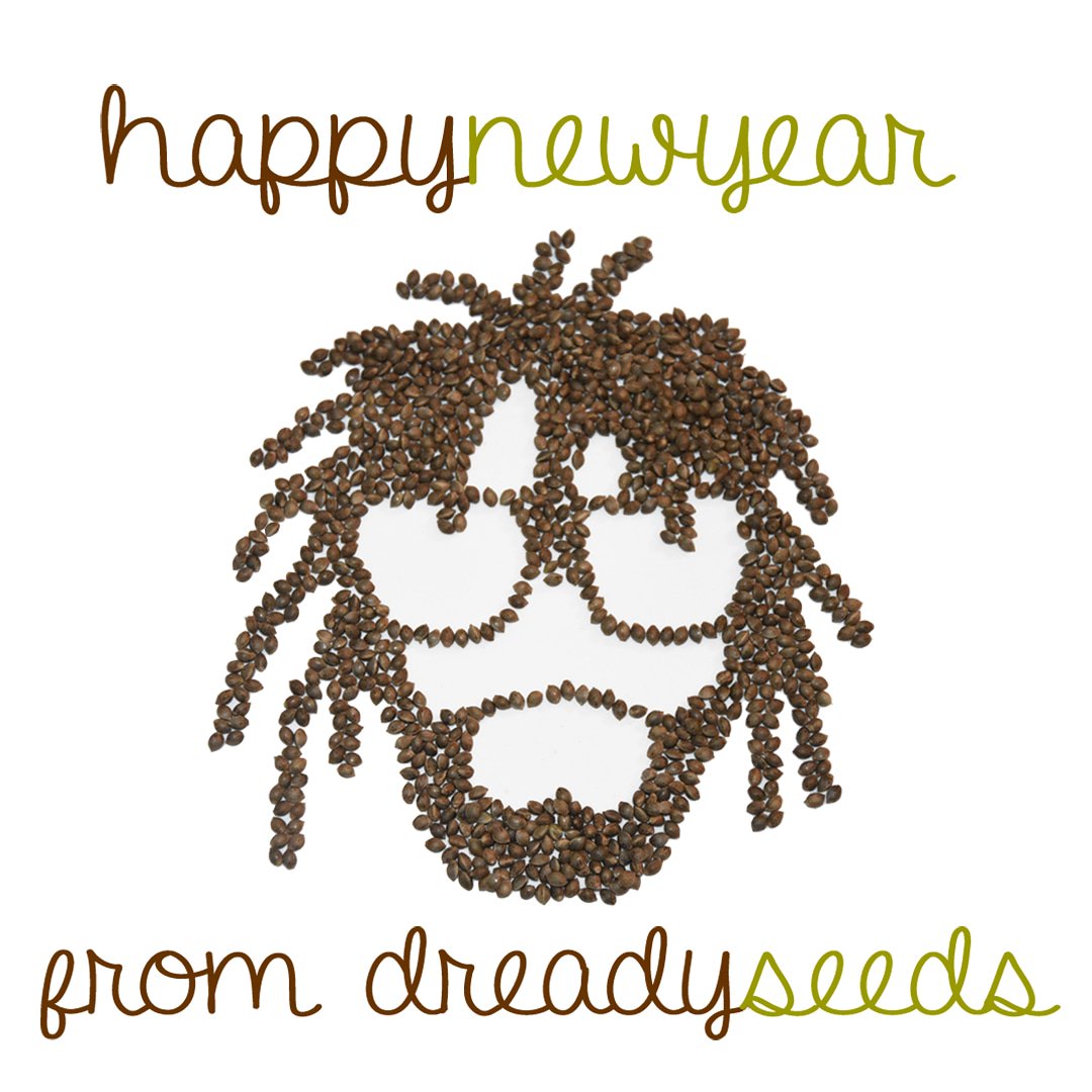 Happy New Year from all at Dreadyseeds!! #Dreadyseeds #DreadyFarms #whattimeisit #HappyNewYear2019