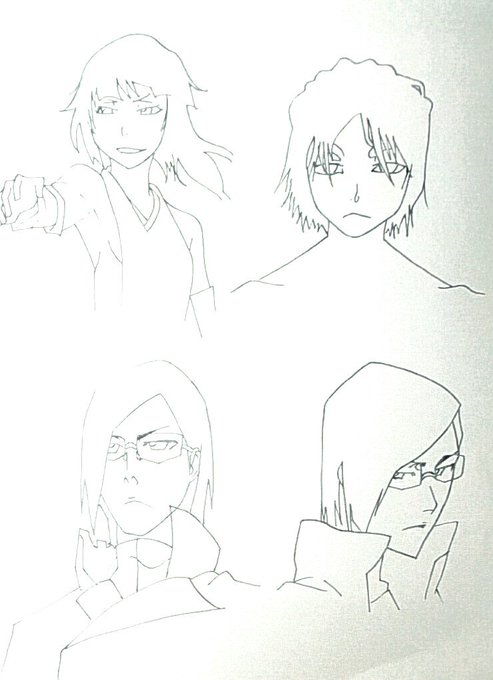 BLEACHの模写練習その4です～ 