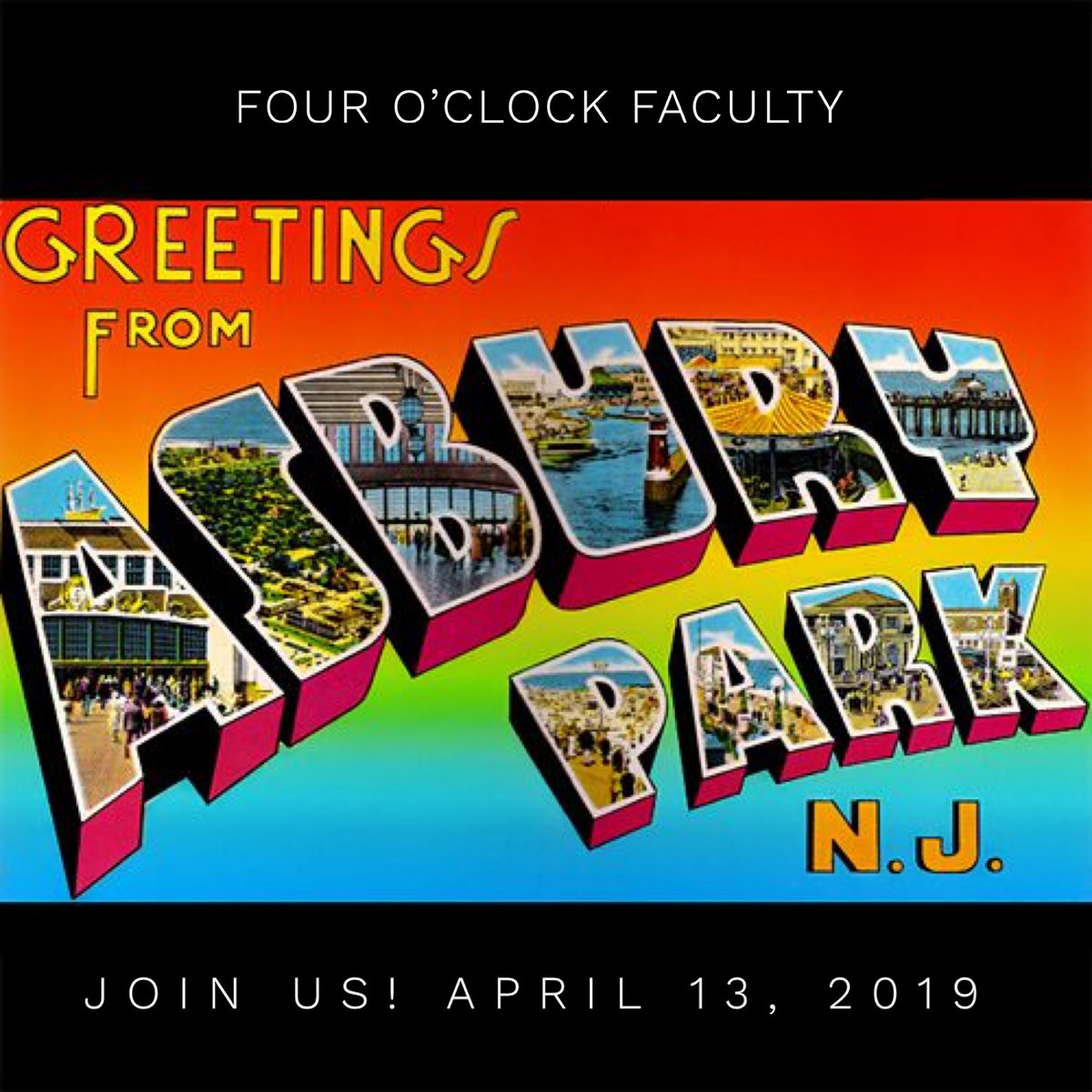 Here we go! Ticket info here: Greetings from Asbury Park! fouroclockfaculty.com/2019/01/greeti… #4OCF <a href="/bbray27/">Barbara Bray✨Story Weaver✨ Your Story Matters!</a> <a href="/Principal_H/">𝐂𝐡𝐫𝐢𝐬𝐭𝐨𝐩𝐡𝐞𝐫 𝐇𝐚𝐫𝐫𝐢𝐬 🎸🏴‍☠️🧩🤖🚀</a> @MrEggertsClass @MarkEDamon @RichHayzler <a href="/pamhernandez_4/">pamhernandez_4</a> <a href="/mhayes611/">Maureen Hayes</a> @HeatherLieberm2 <a href="/kerszi/">Kathi Kersznowski ⛵️</a> <a href="/mlarson_nj/">Matthew Larson</a> @LISHealthOffice <a href="/mr_middle_2/">Robert Louis</a> <a href="/MichaelJDunlea/">Michael Dunlea M.Ed., NBCT, PAEMST</a> <a href="/PaulONeill1972/">Paul O'Neill</a>
