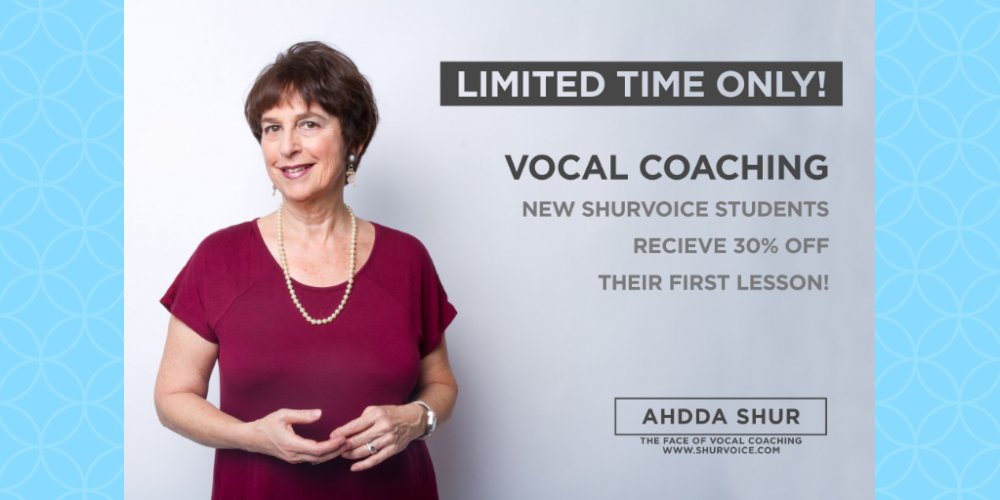 New online and in-person voice students receive 30% off their first lesson! Visit Shurvoice.com to learn more today! #voicecoach #voicelessons #VOGA™ #improveyourvoice #opera #classical #sacredchant #BelCanto