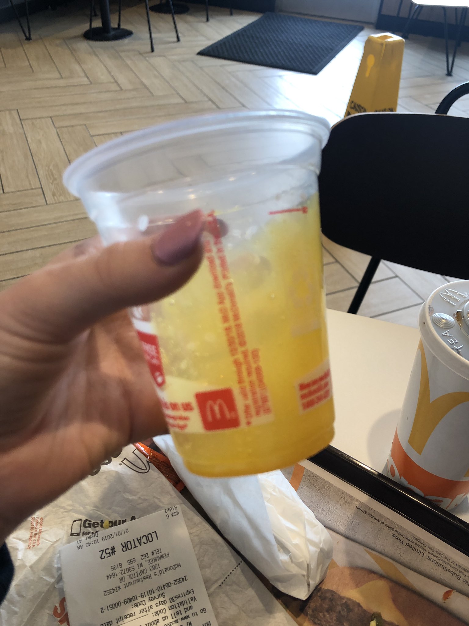 Mcdonalds Orange Juice
