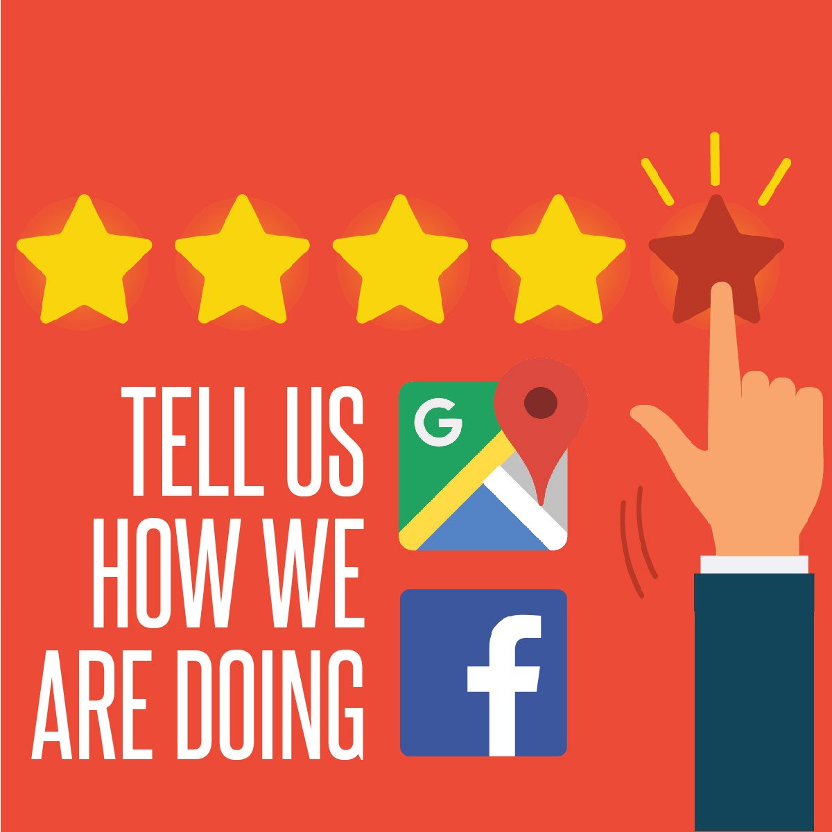 Have you been a recent customer of ours? Share your experience with us!