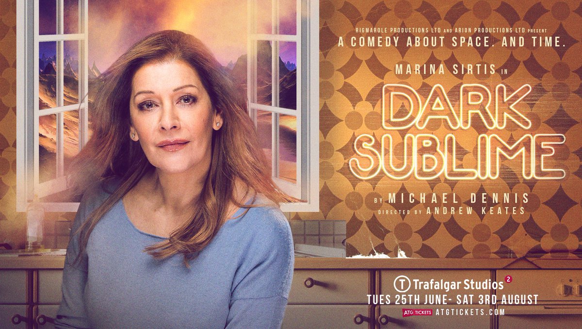 andrewkeates's tweet photo. I will be directing @DarkSublimePlay by @michael_dennis at @TrafStudios and starring @Marina_Sirtis. It’s a beautiful comedy about British sci-fi TV, fandom, friendship, age, sexuality and alien lobsters. Visit the link below for tickets and more info https://t.co/9zcduAQILS https://t.co/TlgjpmWtZs