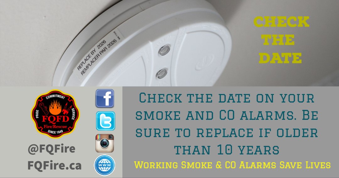 New year, new smoke/CO alarms?
Start the year off right and check to see if your alarms expire in 2019 and replace them if they do.
We recommend having one on EVERY LEVEL, OUTSIDE EVERY BEDROOM as well as INSIDE EVERY BEDROOM.
Interconnected alarms give you the best protection