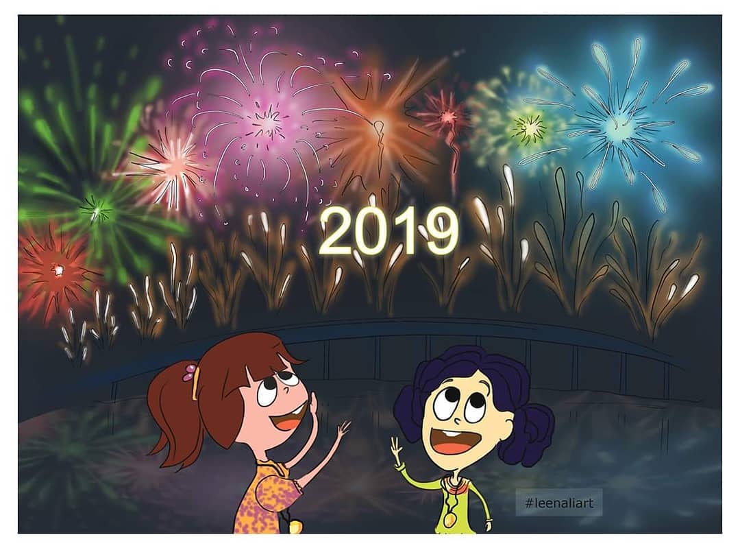 Happy New Year 2019. May you all be blessed. Your support makes our work possible. 
---------------------------------------------------
Stay tuned for more updates on upcoming books the year through!
#dindinkoel #leenaliart #dhivehi #kidlitart #childrensbookillustration