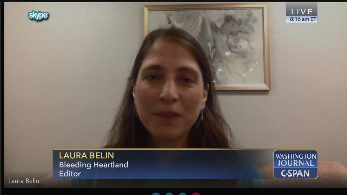 cspanwj's tweet photo. Bleeding Heartland's Laura Belin discusses the year ahead in politics

Watch here: https://t.co/h3hu5WkxeS https://t.co/wa2bhSp86x