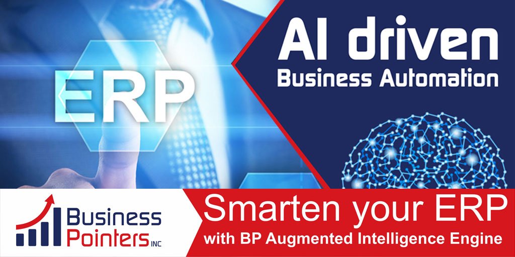 Business Pointers AI-enabled ERP offers a whole host of benefits to businesses, including: Improving decision-making capabilities. . Lear more: business-pointers.com

#ERP #ERPSoftware #ERPSystem #ERPSolution #ArtificialintelligenceErp #AIenabledErp #AIenabledERPsystems
