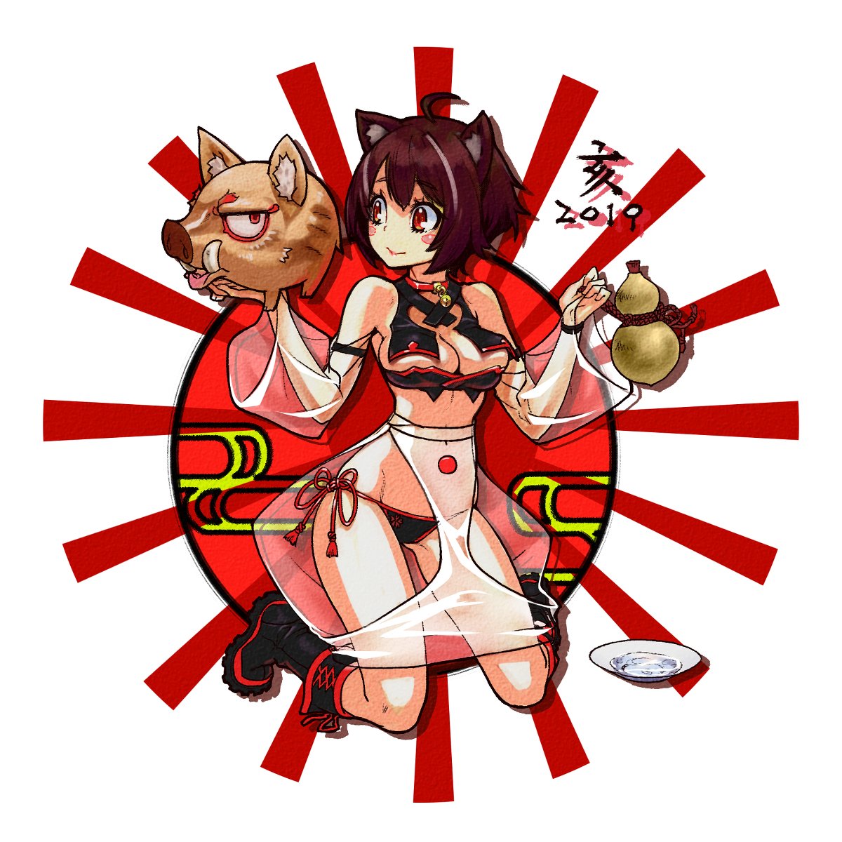 あけおめ #あけおめ #亥年 https://t.co/5ZlbamKrFF 