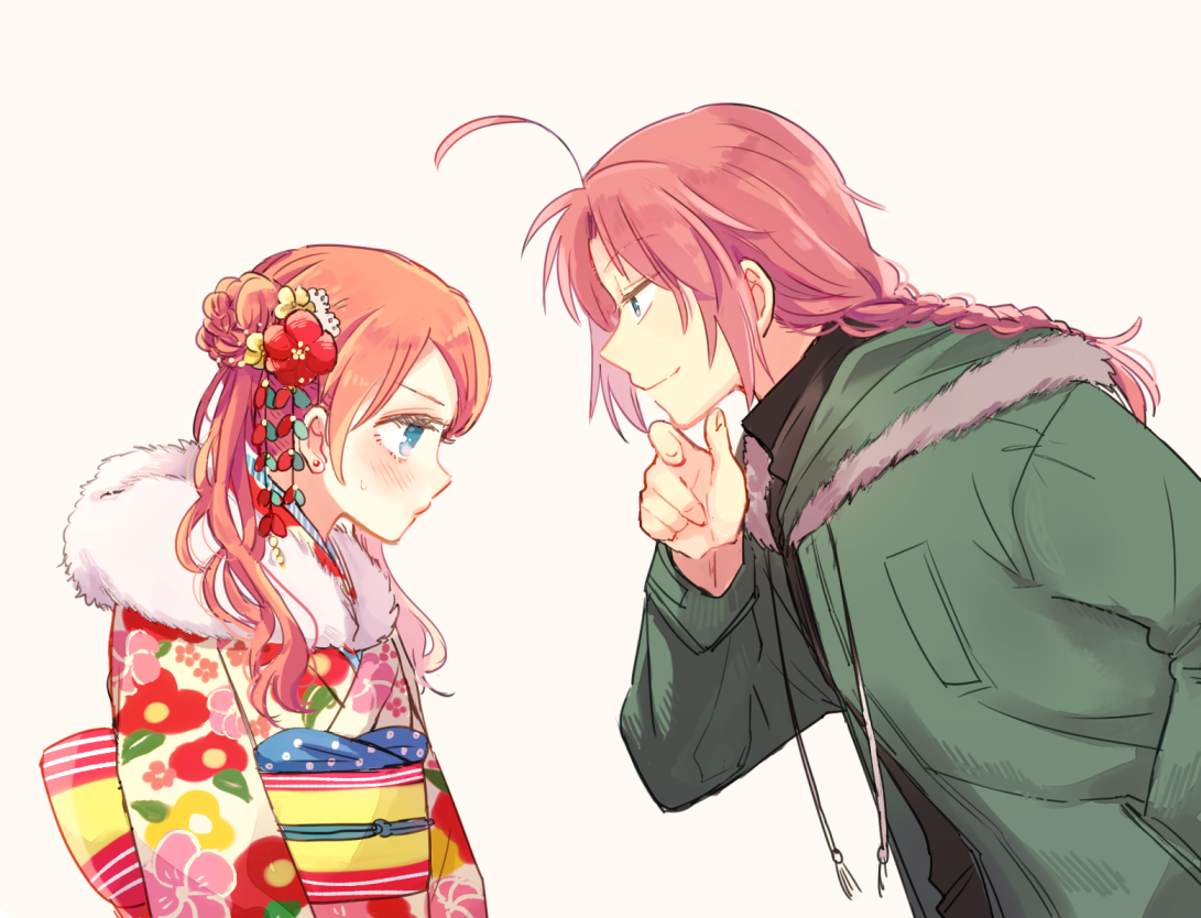 どうしたのいきなり女の子らしくなって ぬか のイラスト