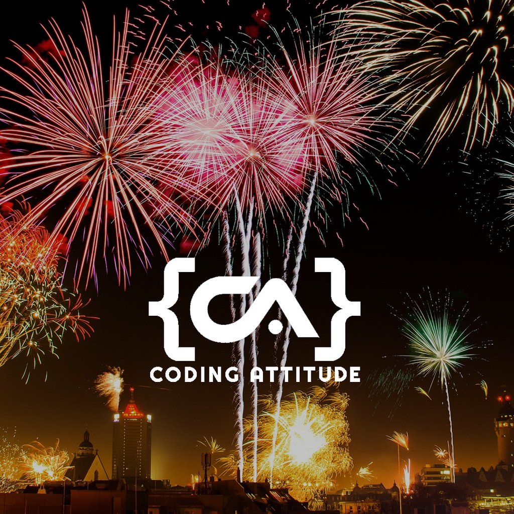 CodingAttitude's tweet image. Happy New Year To All Coders!!!
#coding #codinglife #codingisfun #codingislife #programming #codinglove #programminglife #programmingisfun #programmingstudents