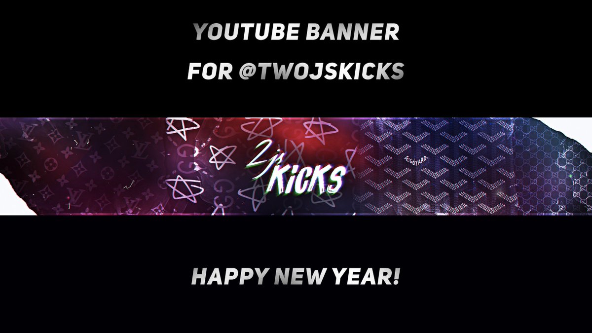 Louis Graphic Designer On Twitter Youtube Banner For 2jskicks