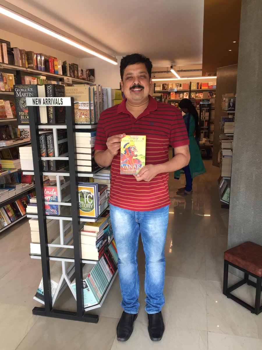 Visited the beautiful new Mathrubhumi bookstores at Kochi @mbifl2019. When bookstores are closing across country, it is amazing to see huge book stores opening in Kerala thanks to Mathrubhumi