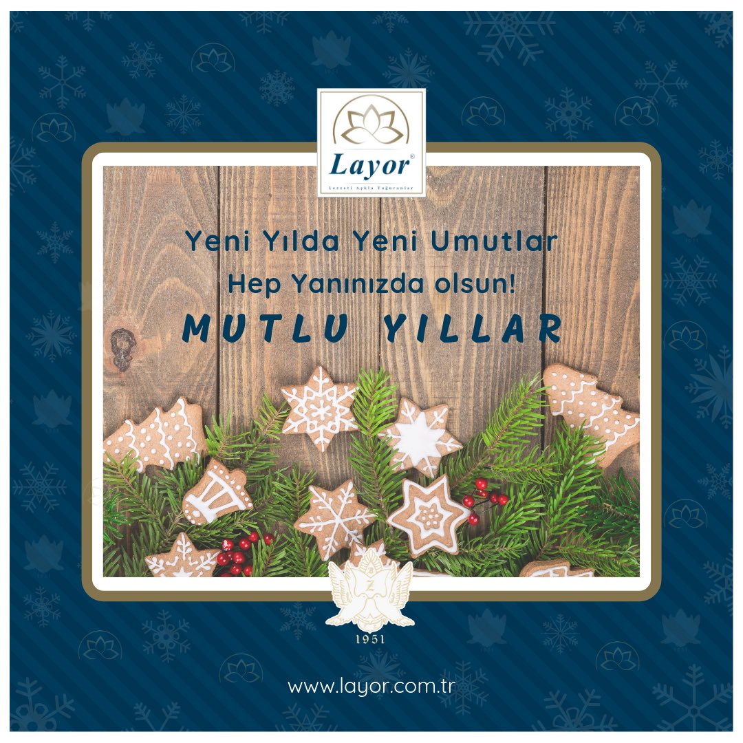 Yeni yılda yeni umutlar hep yanınızda olsun... #MutluYıllar #Günaydın2019