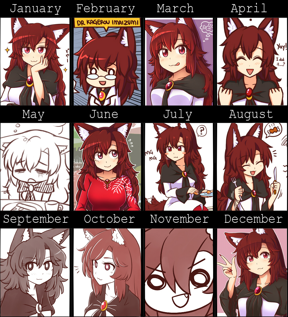 2018 wasn't a good year for me tbh, but i did a lot of commissions so that's something 