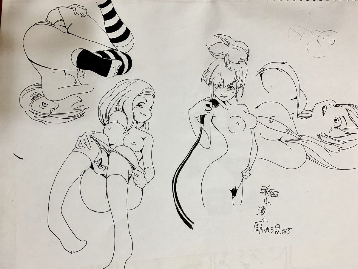 実家に帰ってスケッチブック漁ってました。
中学生→高校生→大学生①→大学生②
世代らしさが出てていいな。 