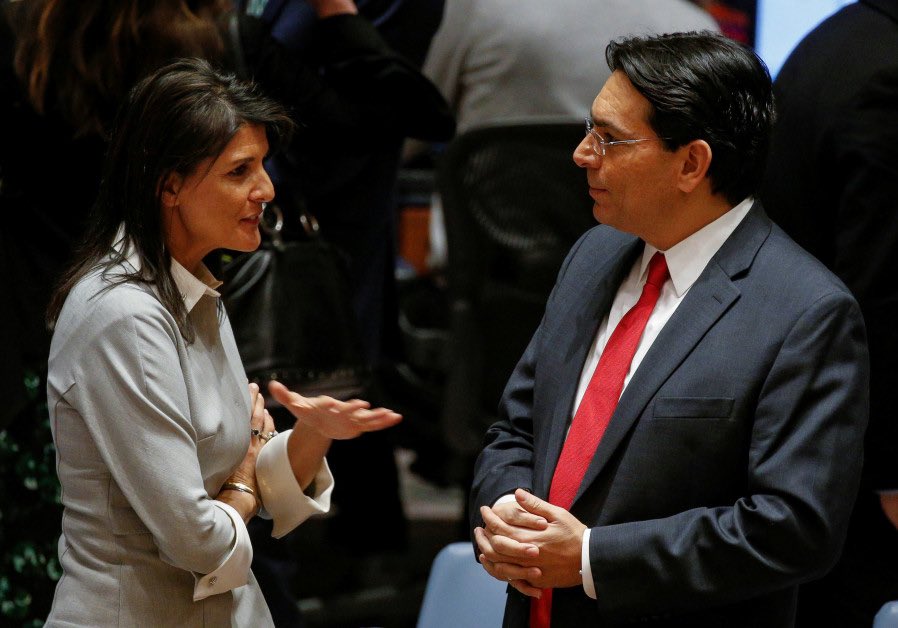 Today, we say farewell to @nikkihaley, who will always be a true friend to the State of #Israel. Nikky, Your uncompromising fight for the truth and against lies and terrorism will be remembered in the history books. I wish you and your family success on your journey. Thank you!