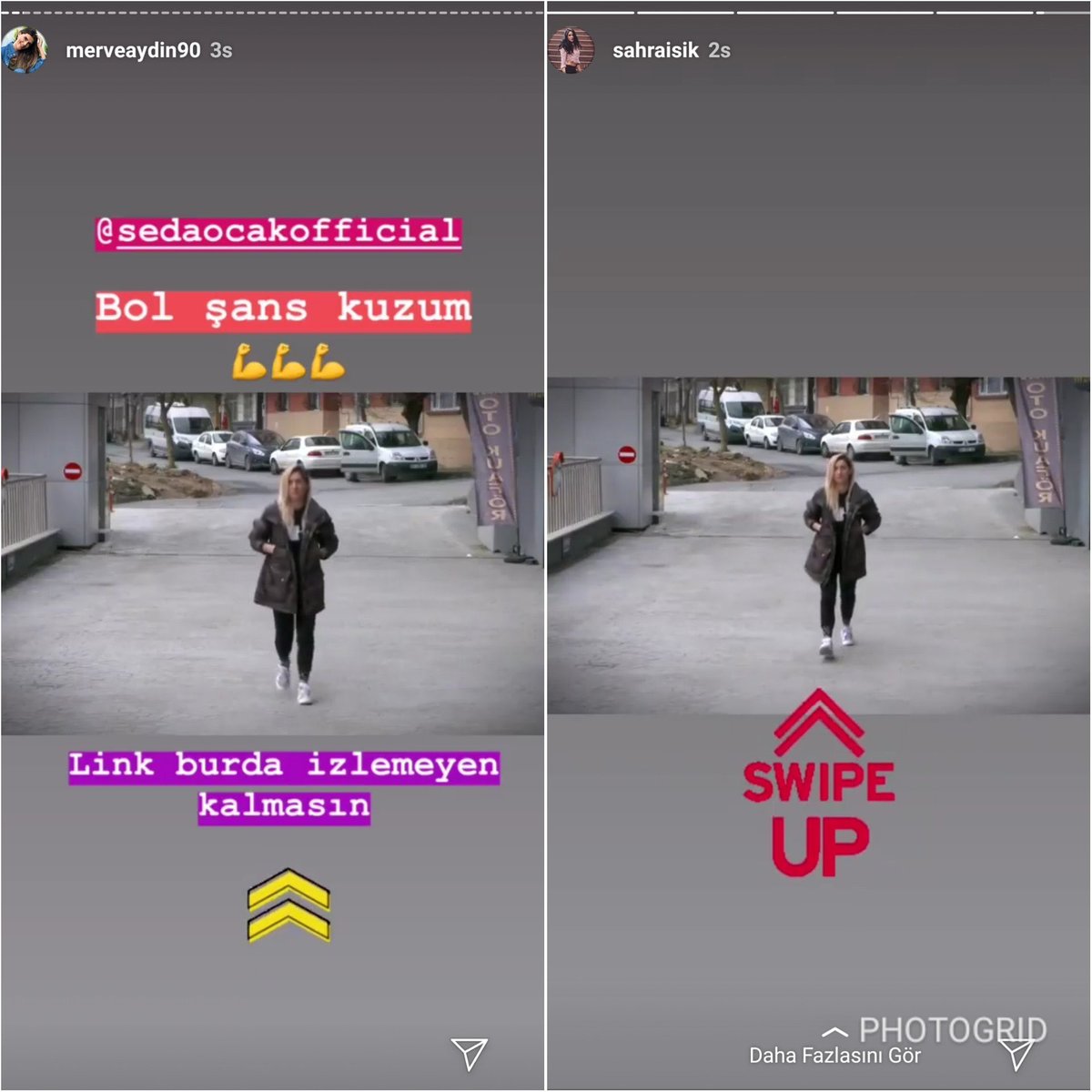 Merviş kuzumdan ve Sahra dan kraliçeye destek #survivor2019 #MAFC #SAFC #SOFC