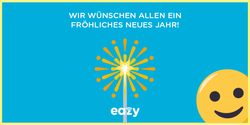 eazy_internet's tweet photo. An alle mit guten Vorsätzen: mach's einfach! 😉 ...
Ein gutes und sparsames 2019 wünscht das gesamte eazy Team. 🎉
#2019 #eazy #machseinfach https://t.co/HPdv6cV7LB