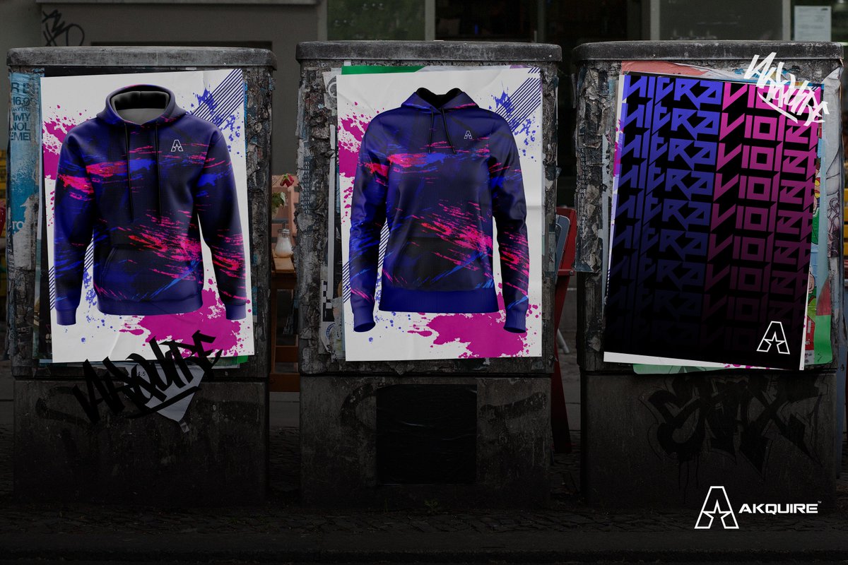 Akquire's tweet photo. The Ultraviolet Hoodie with style sicker than a backside bigspin. Available in both men's and women's styles. On sale now at https://t.co/XzI2gGp3dh #Akquire https://t.co/AkIPRGcbl4