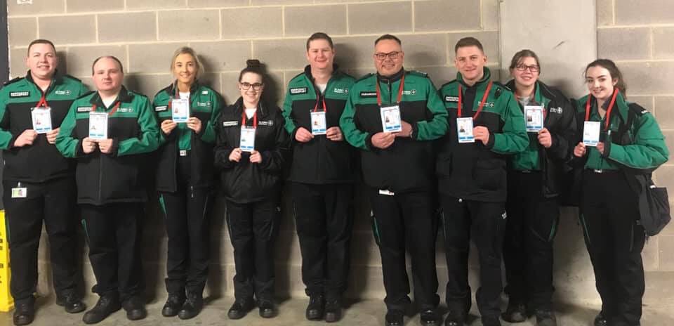 SJA_NI's tweet photo. Our volunteers visiting London have been along to help cover the #ArsenalvFulham football match!
Where ever will they pop up next?! https://t.co/xrMKgwFtLH