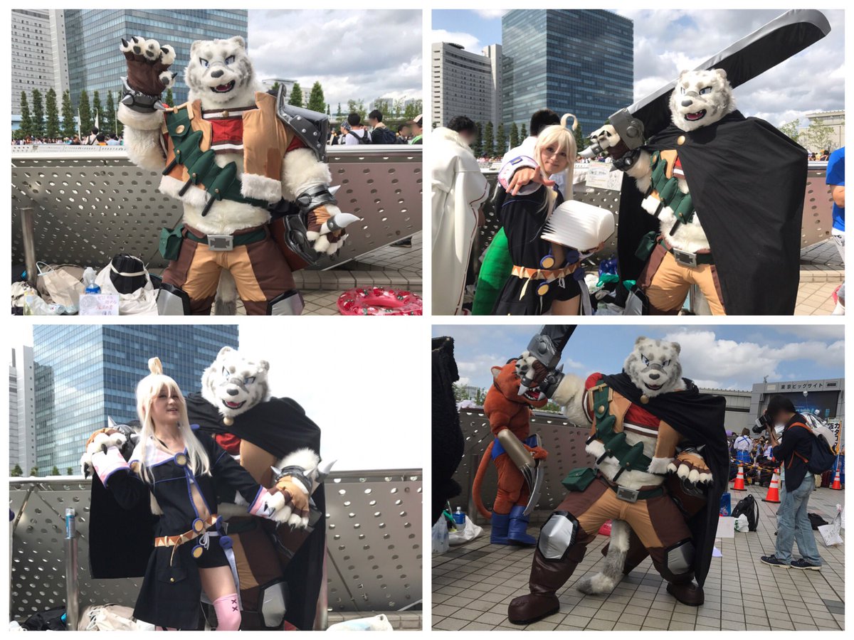 M4_Penguin's tweet image. ライトノベル『ゼロから始める魔法の書』より、獣の傭兵(その他色々 様:@sonotairoiro)とゼロ(海空 狗和 様:@kuo_crownclown) 原作小説の表紙も再現されていてとっても素敵でした。 #C92 #C92コスプレ