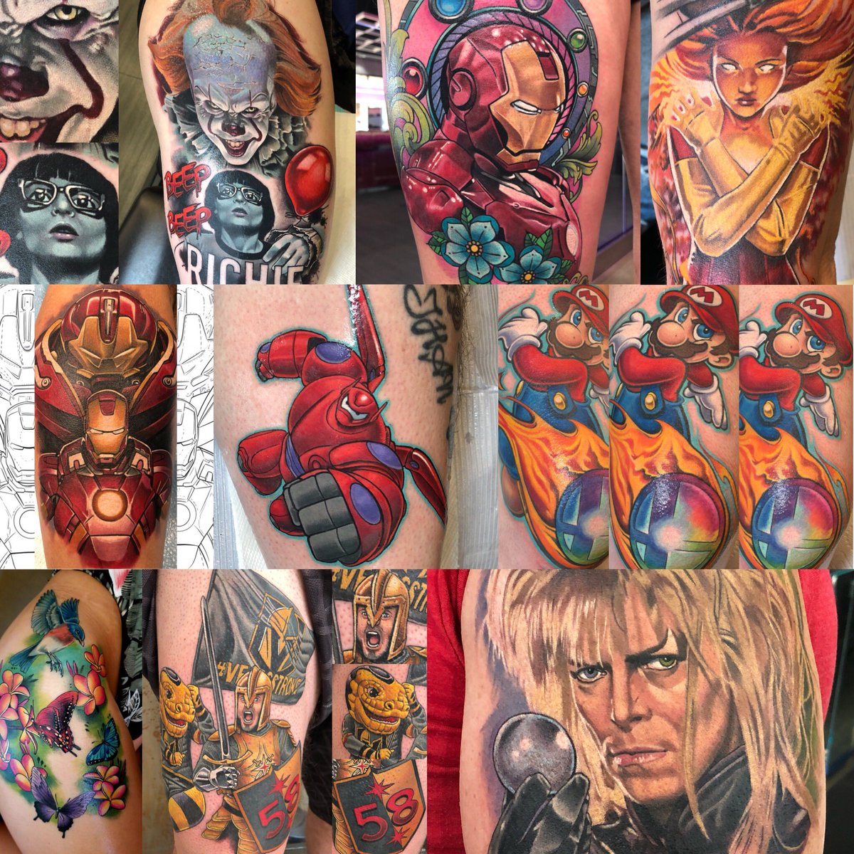 Tattoo Artist Sausage Tattoo Design