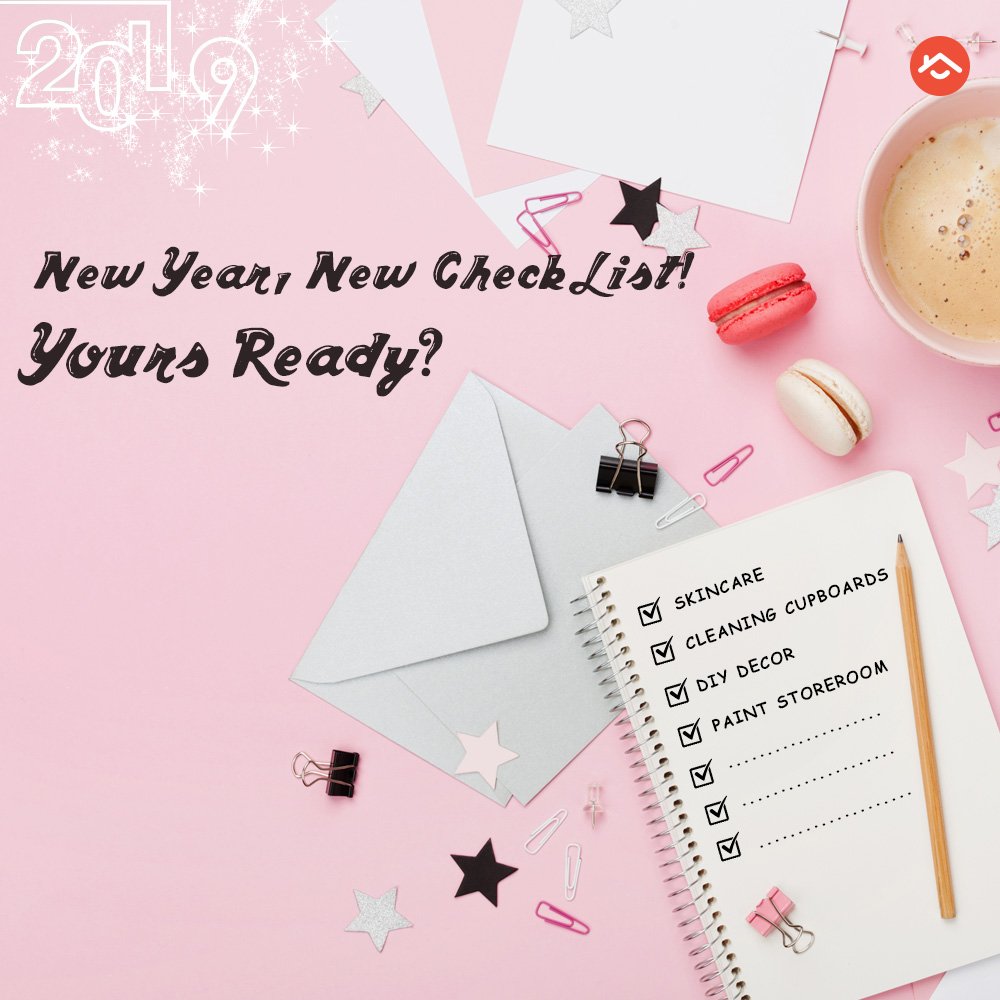 housejoyindia's tweet photo. Make 2019 all about living life king size. But first, get cracking on that #GoalList! Happy New Year, y’all! 🥳🎉 #HappyNew2019 #HappyNewYears2019 #housejoyindia https://t.co/CCwqwqxlhK